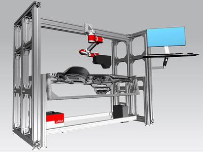 汽车仪表板复合视觉检测系统